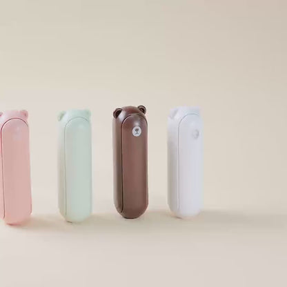 Ventilador portatil con power bank (batería de recarga)  y linterna
